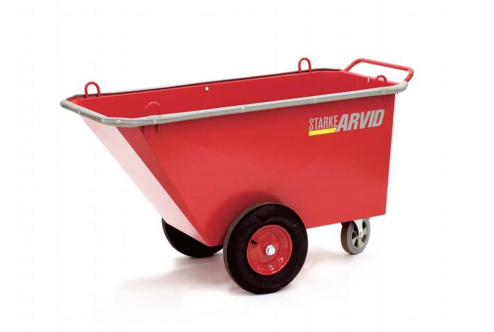 Avfallsvogn kapasitet < 400 liter < 750 kg